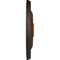 Ekena Millwork Jefferson Ceiling Medallion (Fits Canopies up to 2 7/8"), Hand-Painted Rust, 11 3/4"OD x 3/8"P CM12JERUS - alternate 4